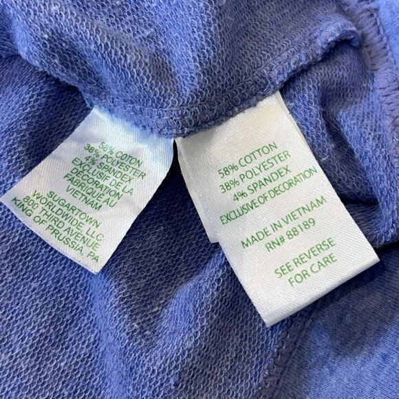 Lilly Pulitzer Popover Lattice Print Sleeve Blue XS - Picture 5 of 5